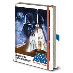 STAR WARS A NEW HOPE HARD COVER A5 NOTEBOOK LINED OFFICIAL